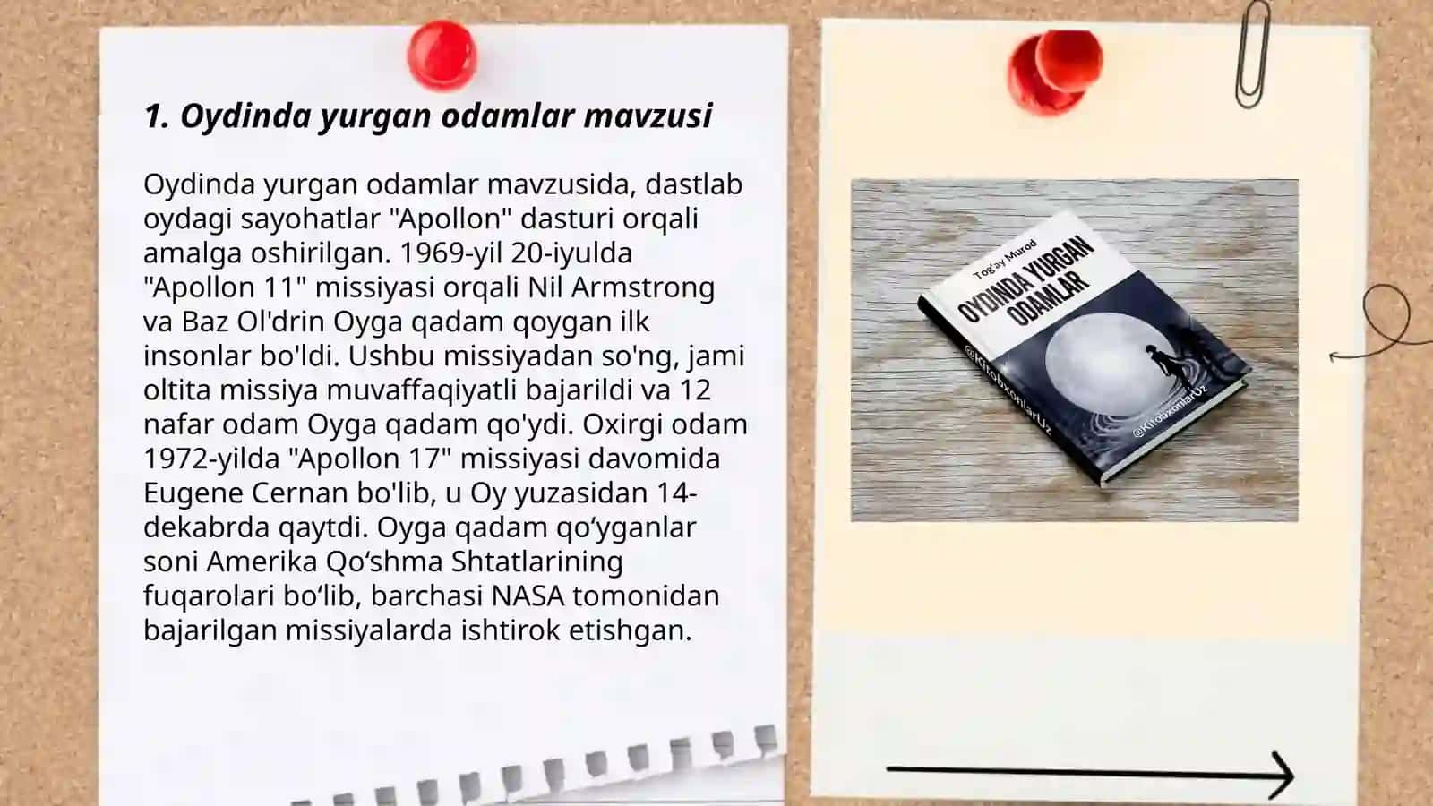 Oydinda yurgan odamlar mavzusi 3