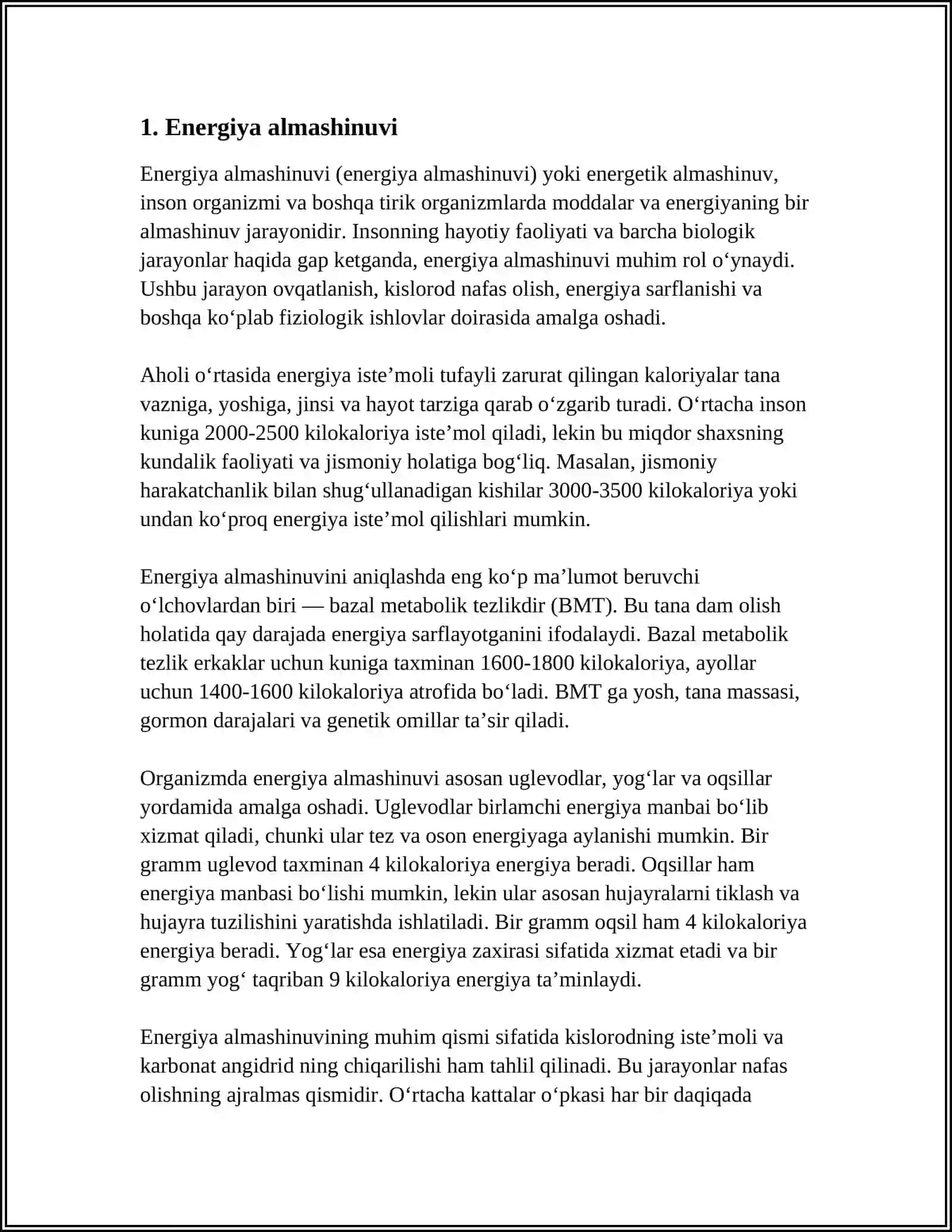 SPORT BIOXIMYASI 3