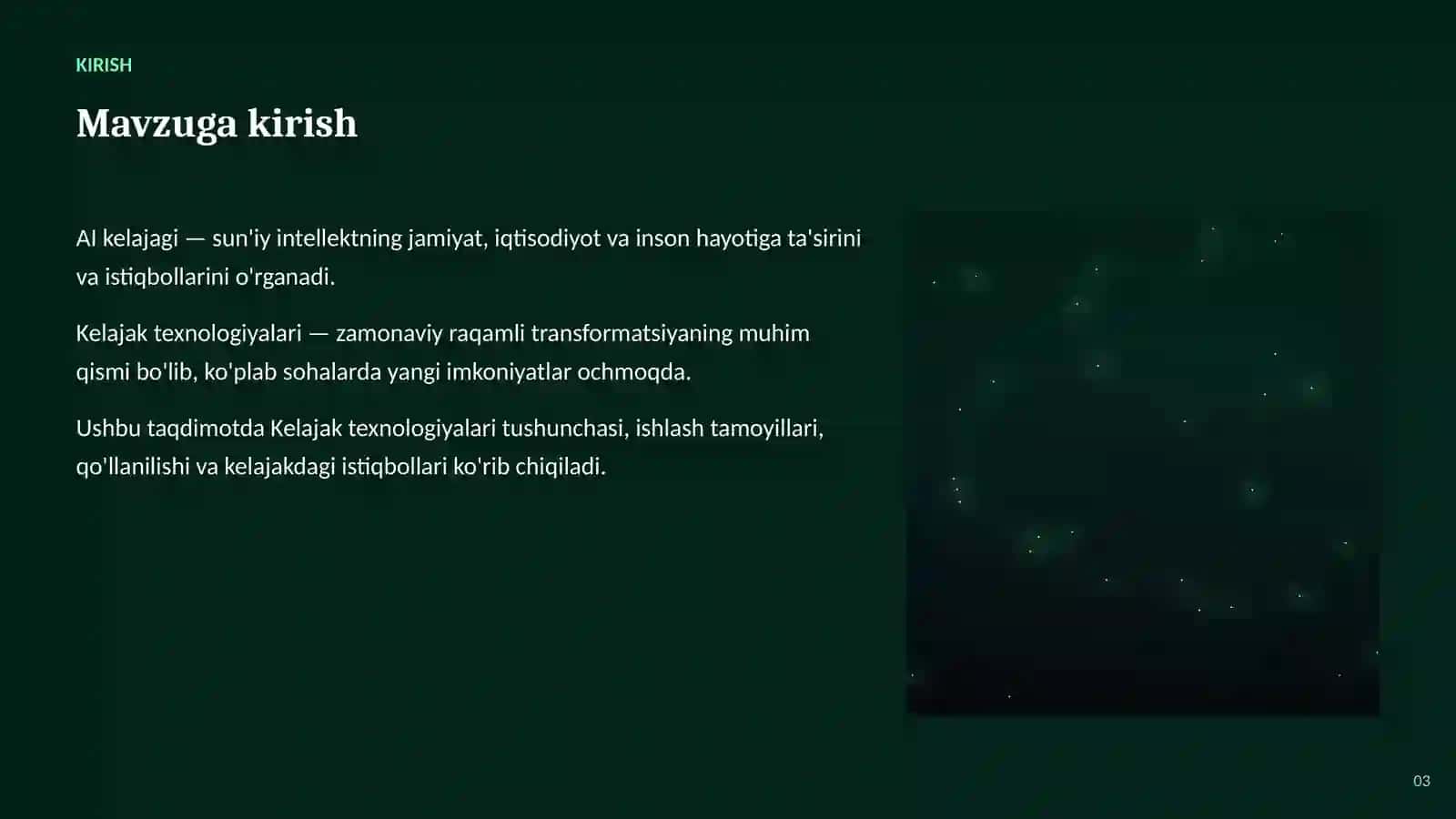 AI kelajagi va jamiyat 3