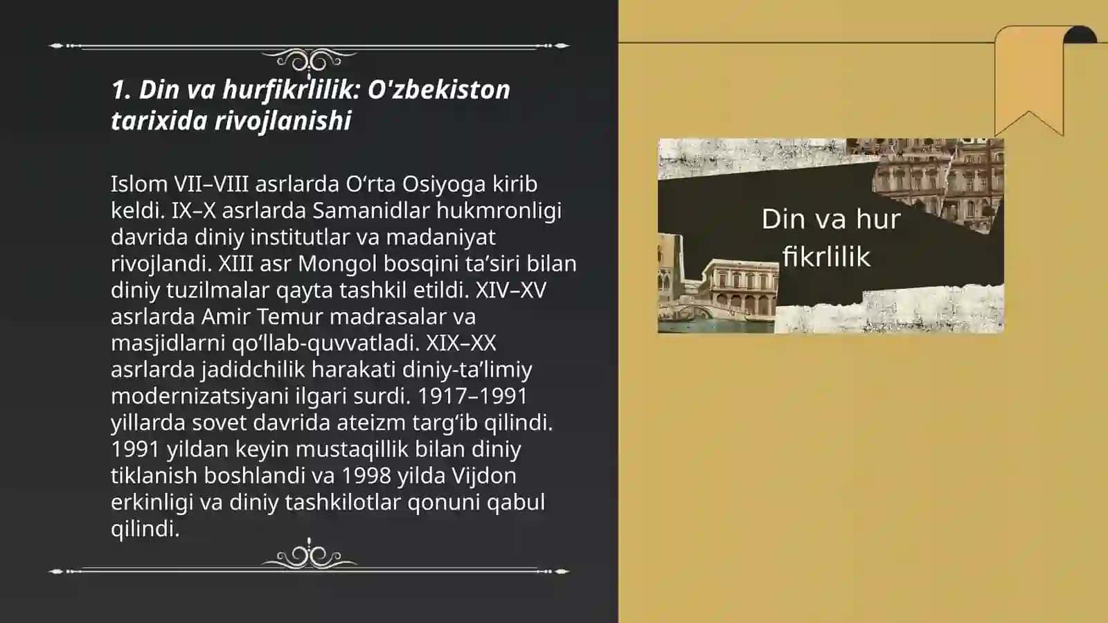Din va hurfikrlilik 3