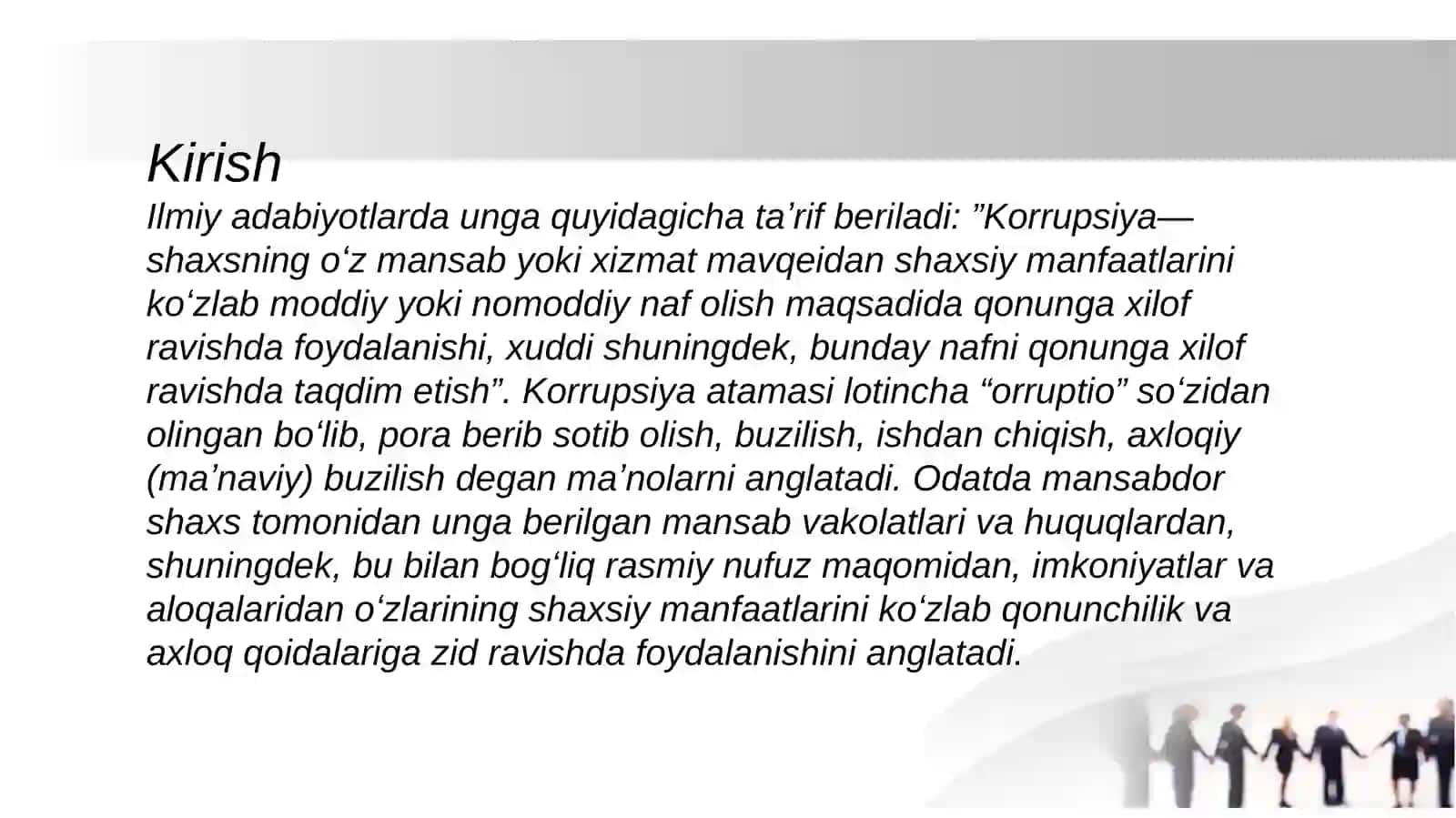 KORRUPSIYA TUSHUNCHASI 3