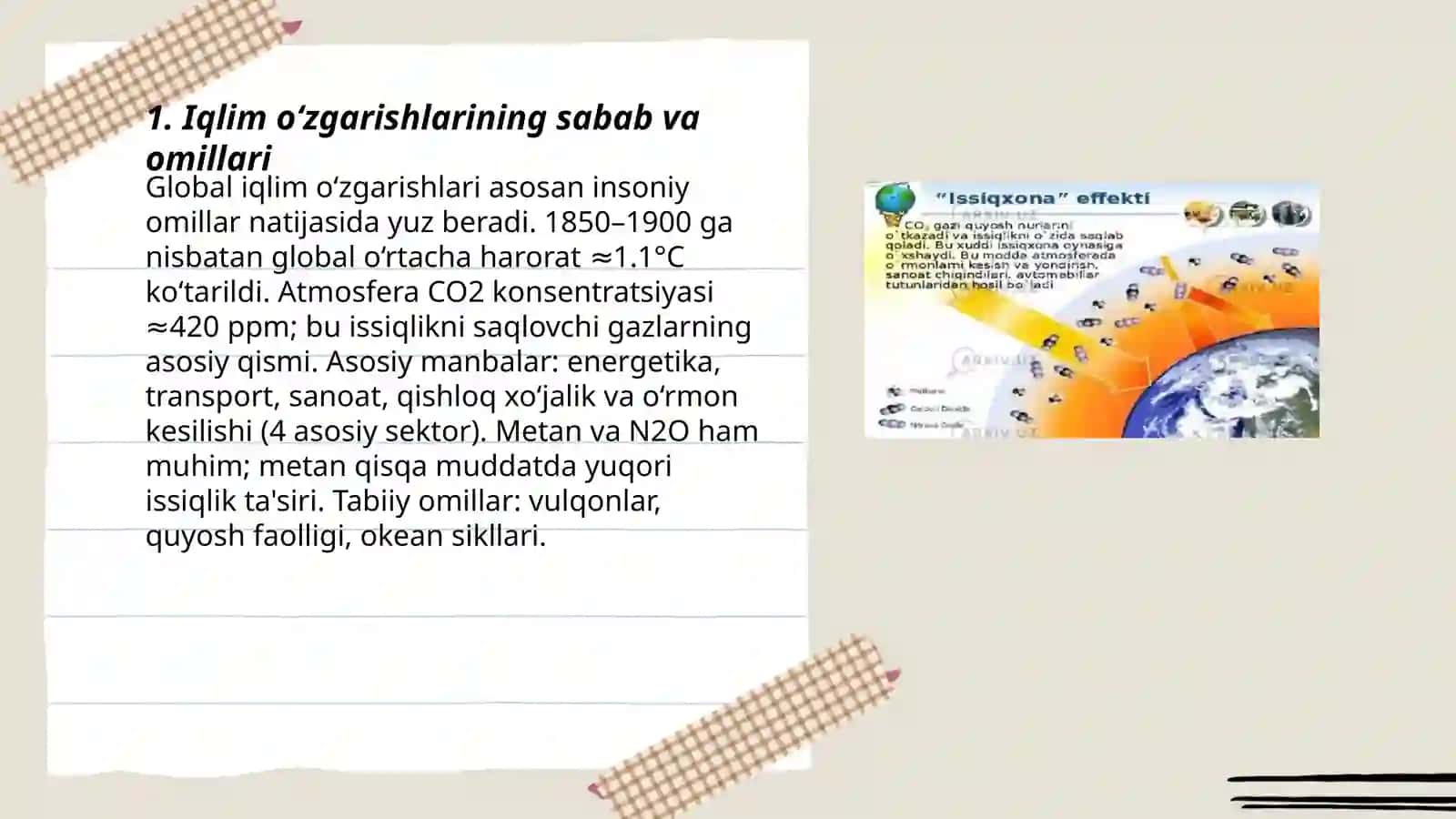 Iqlim oʻzgarishlari 3