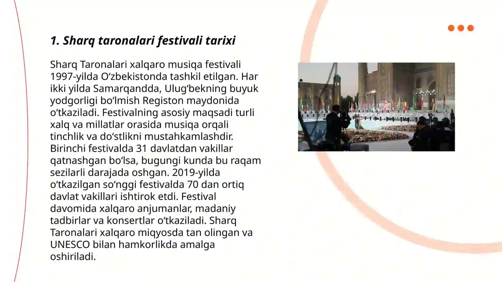 Sharq taronalari festivali tarixi 3