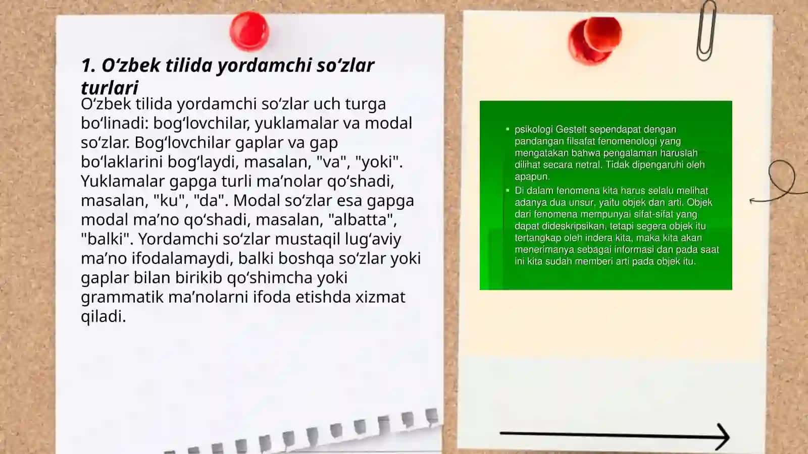 Oʻzbek tilida yordamchi soʻzlar 3
