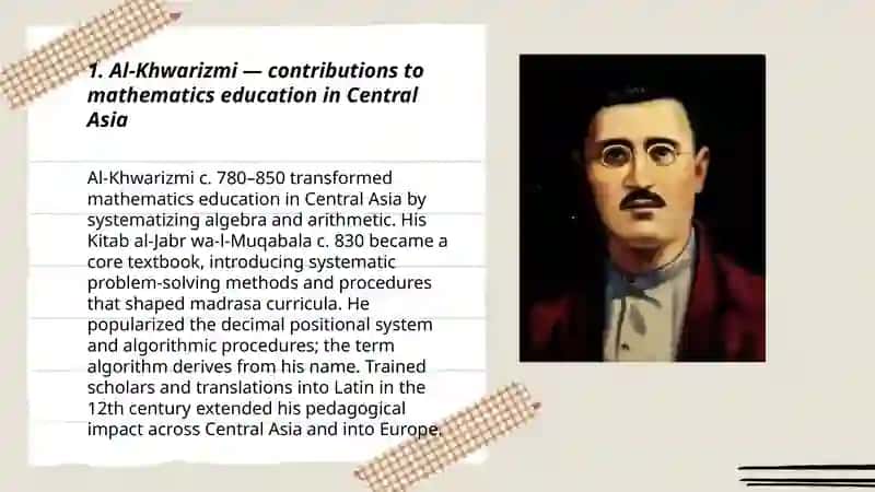 Famous Uzbek educators and their contribution to education 3