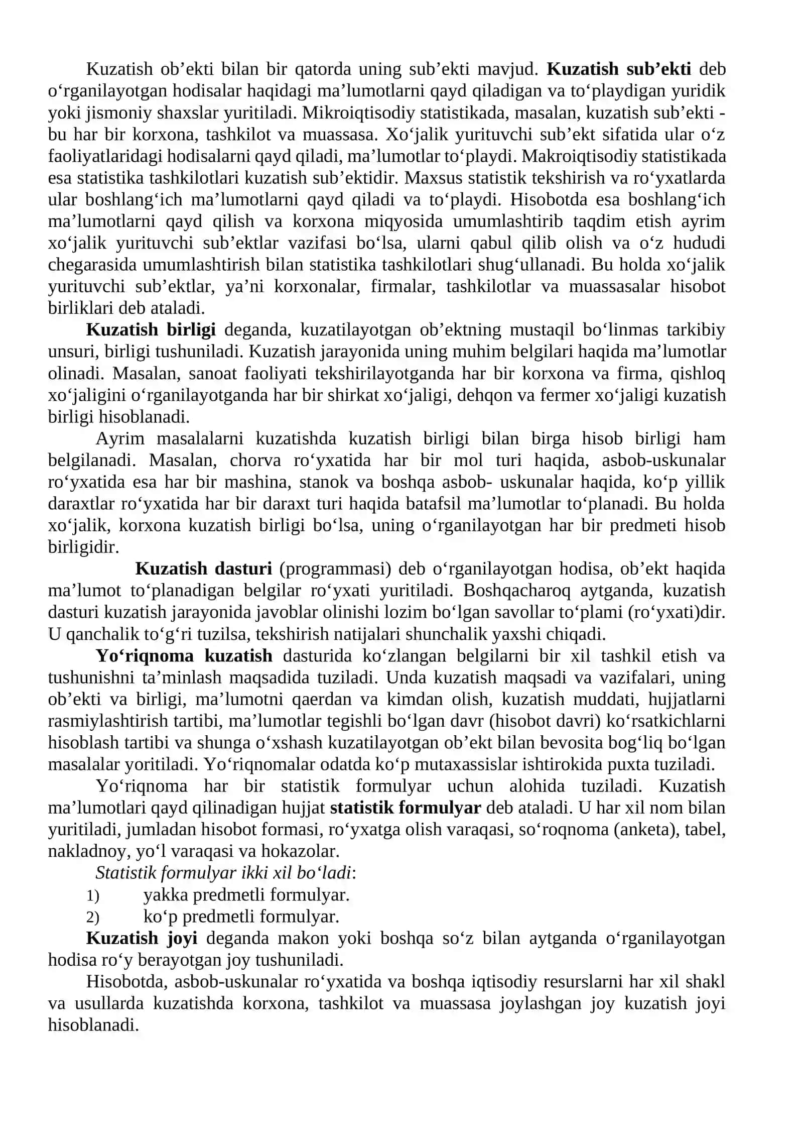 STATISTIK KUZATISH 3