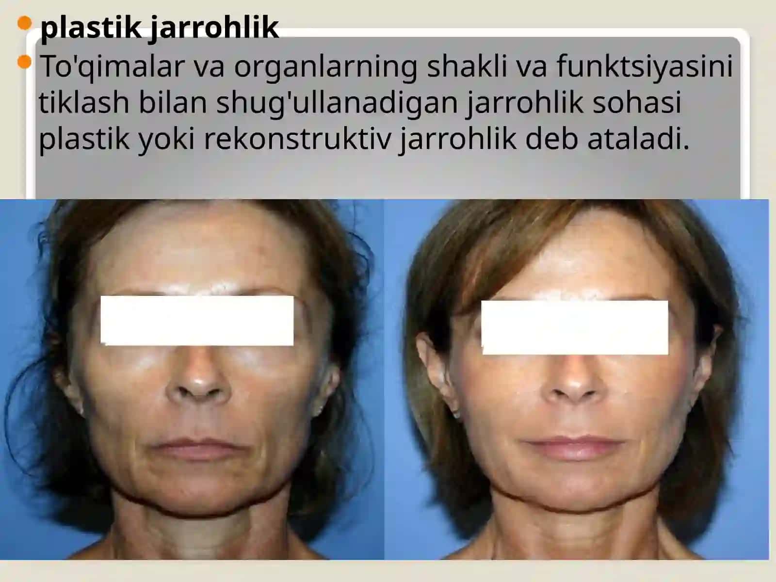Plastik va estetik xirurgiya asoslari 3