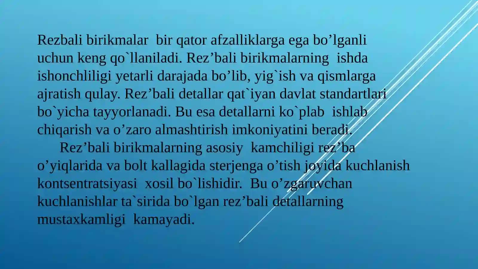 Rezbali brikma turlari va ularning parametrlari 3