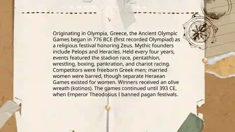 The Olympic Games 3