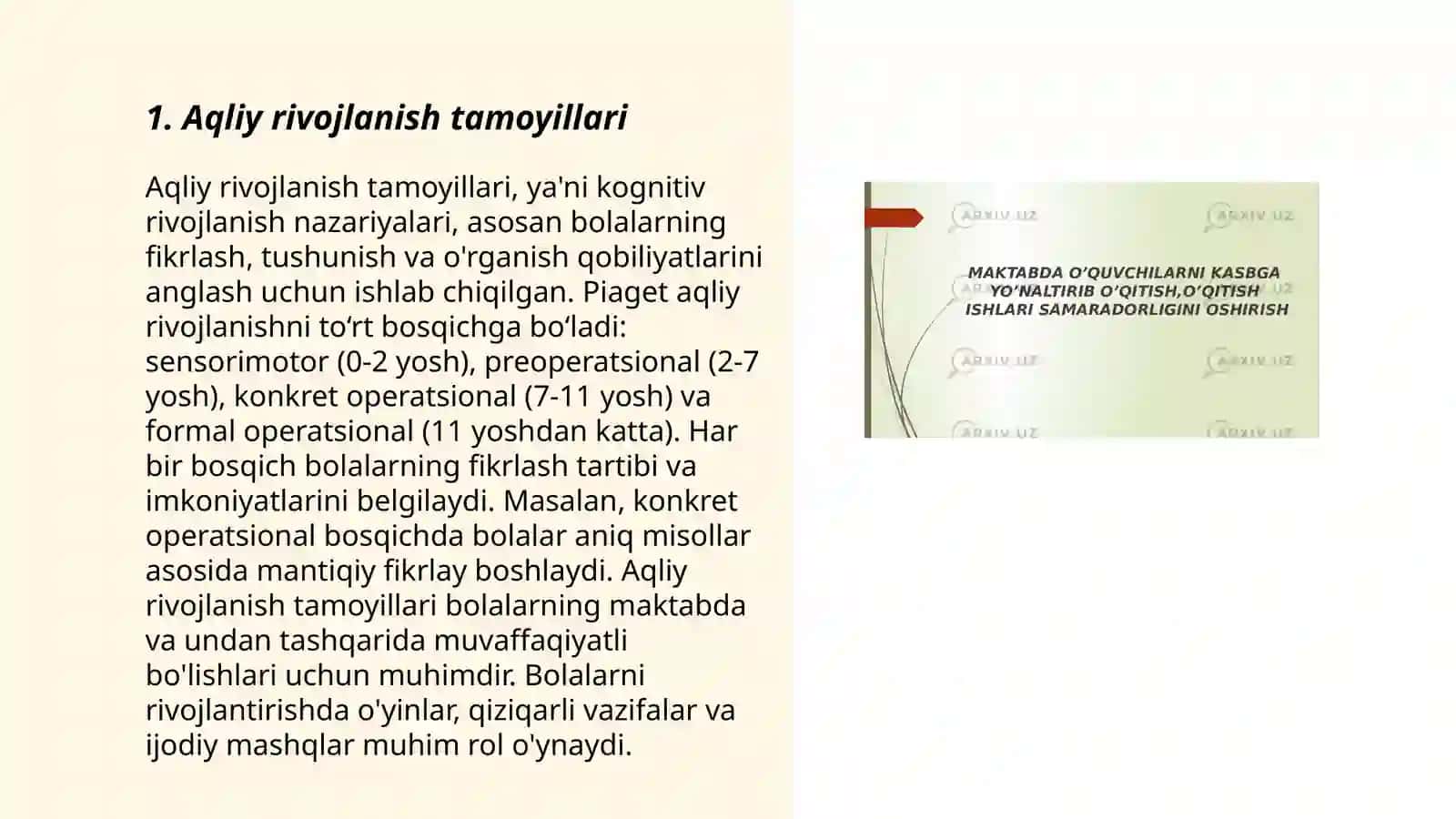 Aqliy tarbiya 3