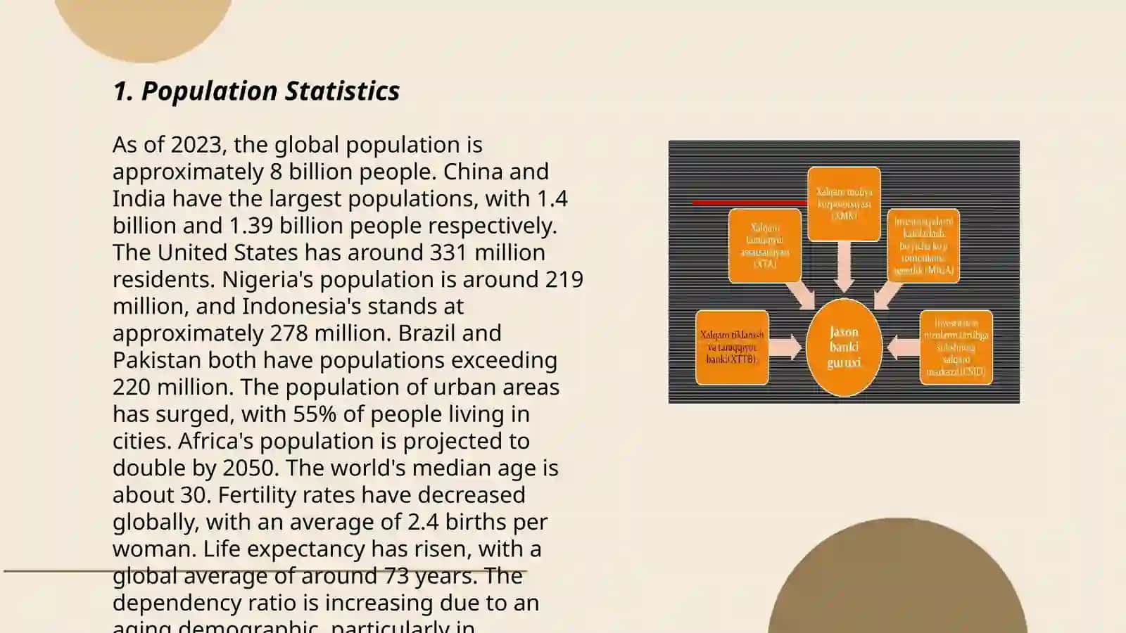 XALQARO STATISTIKADA Q0ʻLLANILADIGAN ASOSIY GURUHLASHLAR VA TASNIFLAR 3