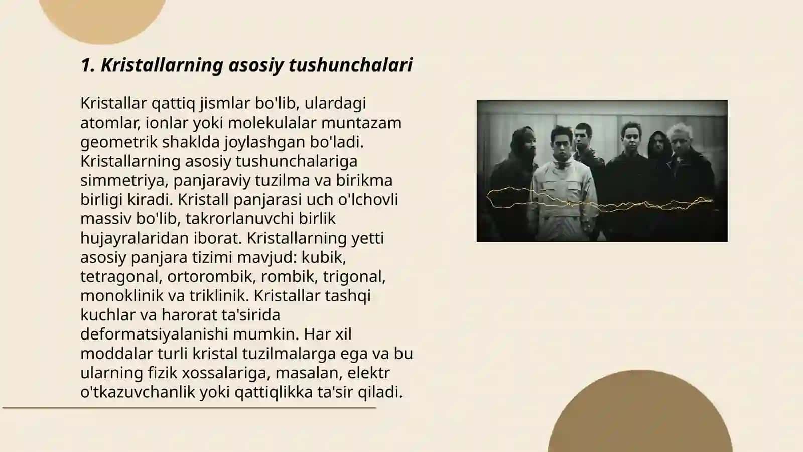 Kristallarning sohaviy nazariyasi 3