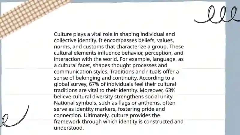 Presentation. Identity. Individualism and Collectivism 3