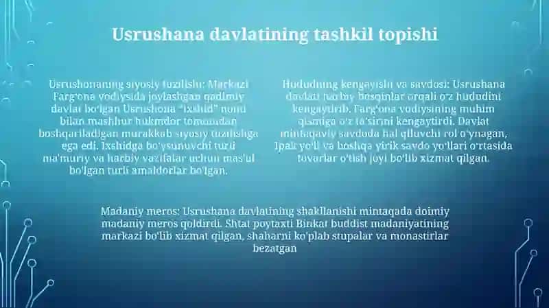 Õzbekiston Davlatchiligi Tarixi:Yurtimizdagi Eng Qadimgi Davlatlar 3