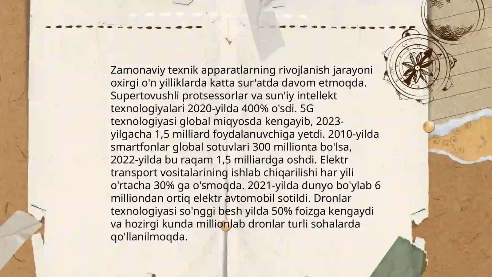 Zamonaviy texnik apparatlar tahlili 3