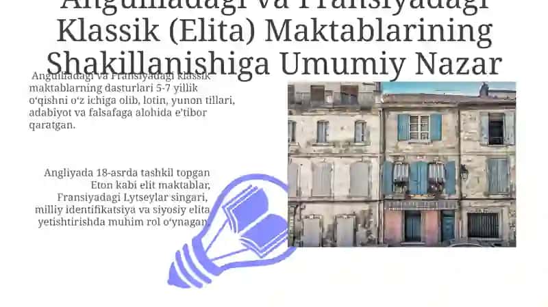 Angilya va frantsiyada klassik (mumtaz) maktabning shaklanishi 3