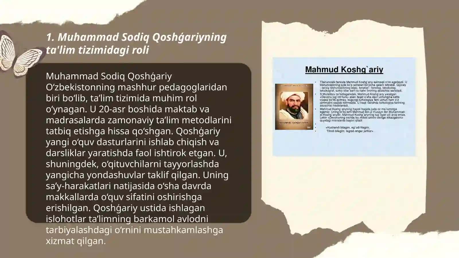 Muhammad Sodiq Qoshģariyning pedagogik qarashlari 3
