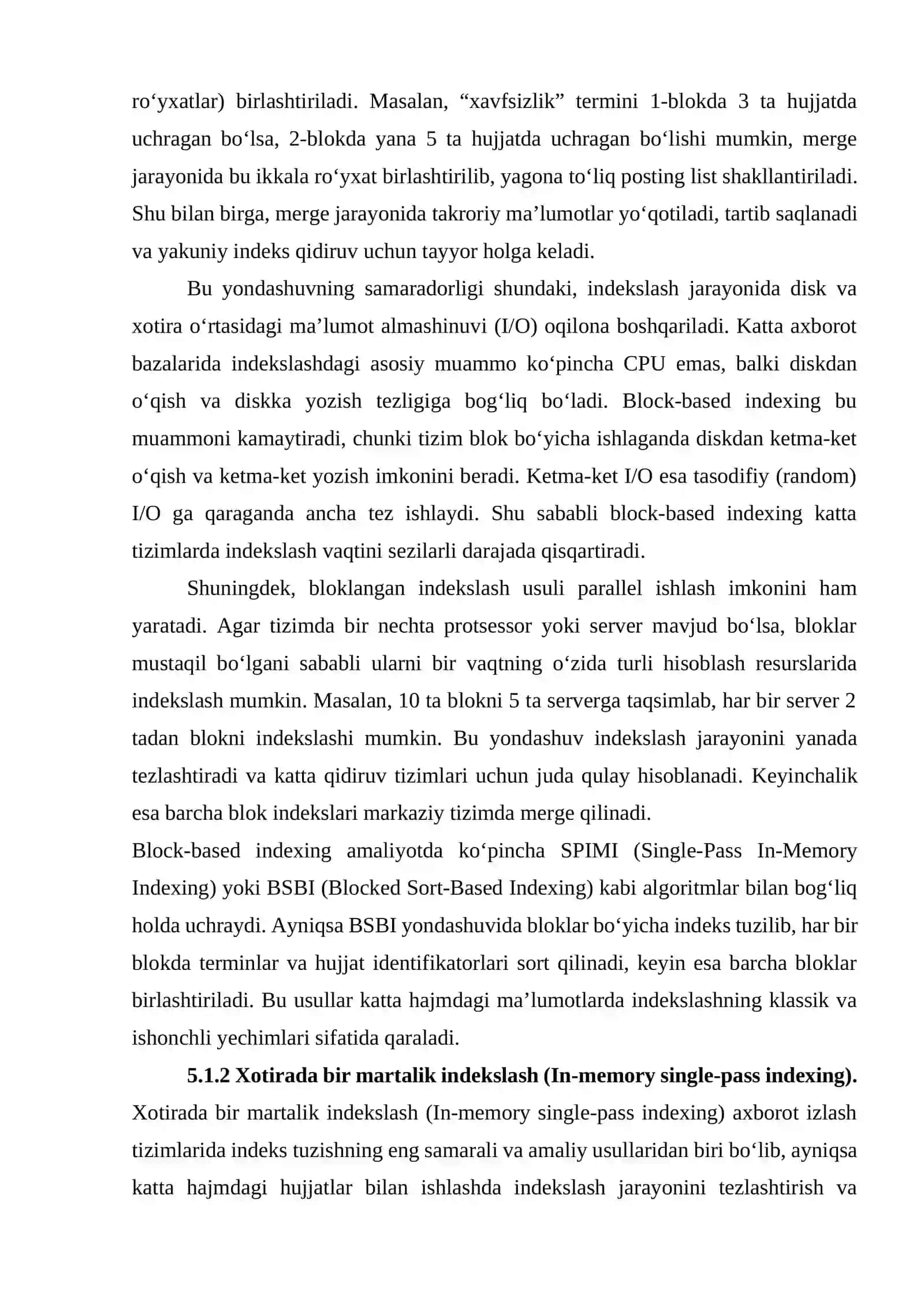 Axborot izlash tizimlarida indekslar 3