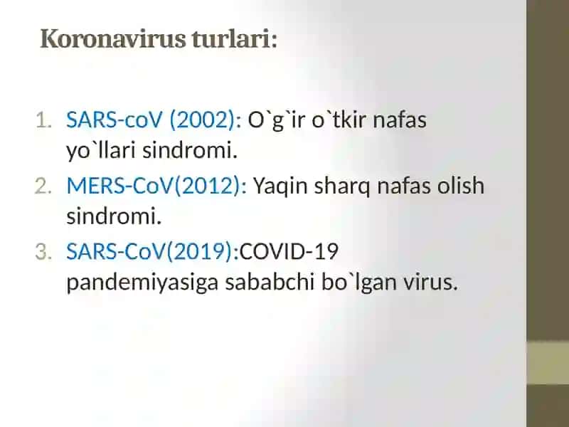 korinavirus va uning hozirgi kundagi muammolari 3
