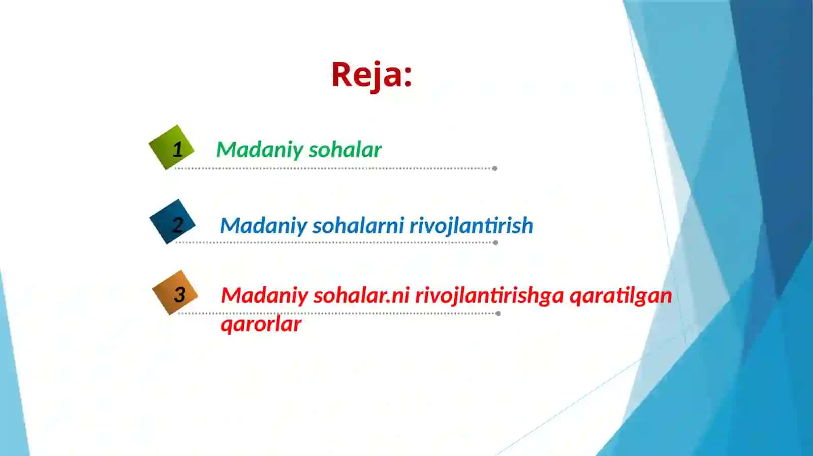 O’ZBEKISTONDA MADANIY SOHALARNI RIVOJLANTIRISHNING ASOSIY MAZMUNI 3