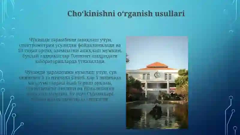 Cho'kinishni oʻrganish usullari 3