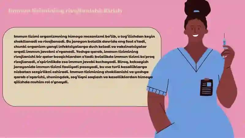 Immun tizimining shakillanishi va yoshga qarab oʻzgarishi 3