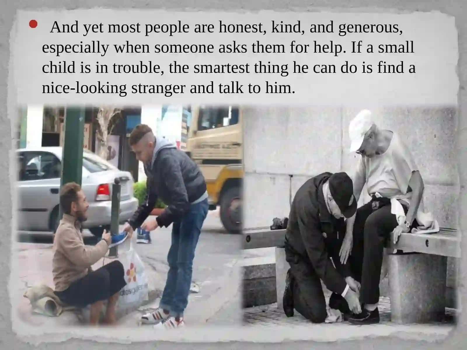 Thema:thekindness of strangers 3