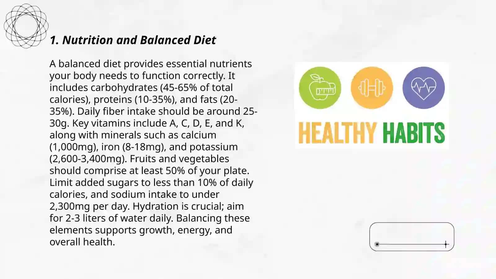 Nutrition and Balanced Diet 3