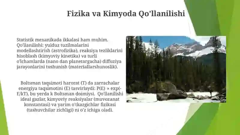 Boltzmann Taqsimoti 3