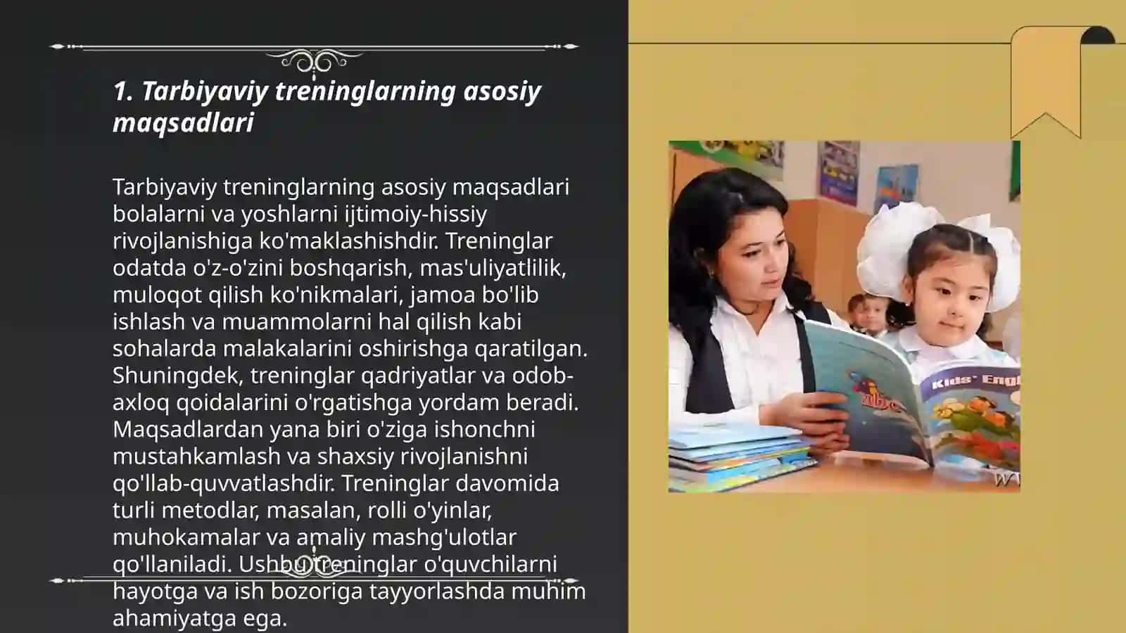 Tarbiyaviy treninglar 3