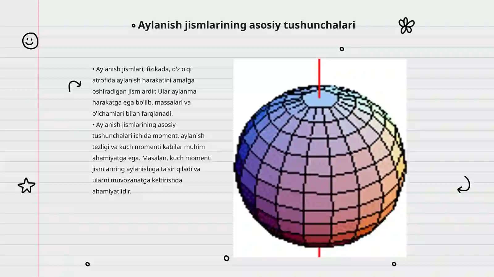 Aylanish jismlari 3