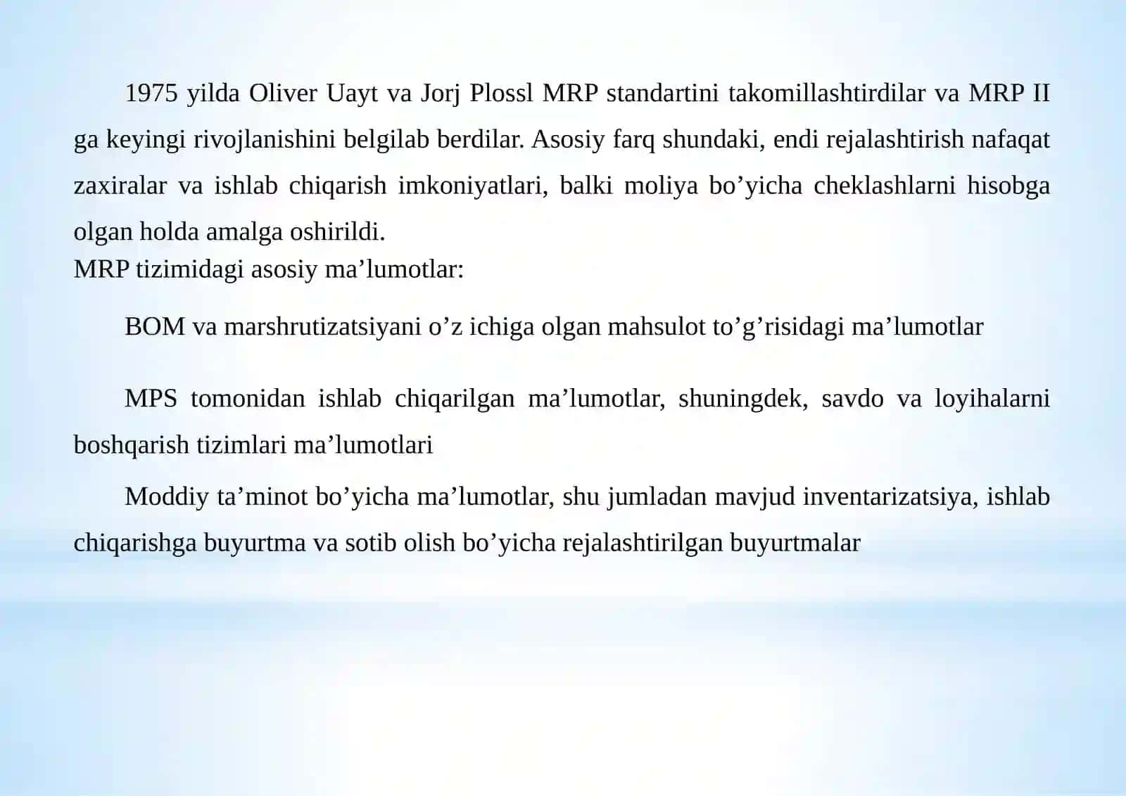 MRP2 vauning imkoniyatlari 3