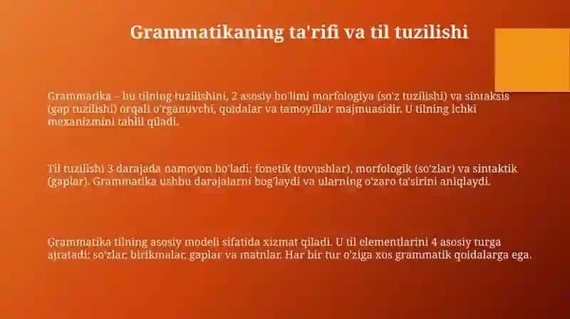 Grammatika 3