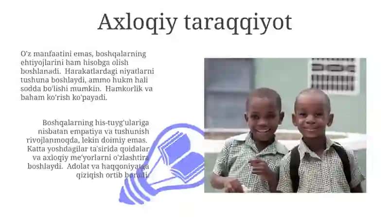 Bolalar rivojlantirish 3
