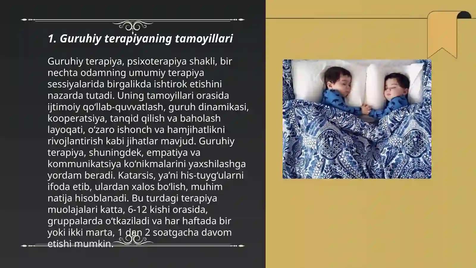 Bolalar bilan guruhiy va individual psihoterapiya 3