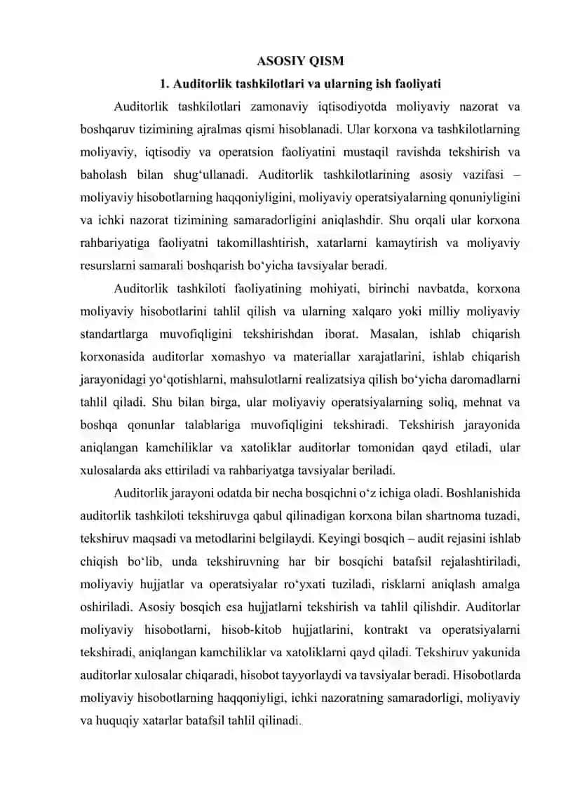 Auditorlik tashkilotining ish hujjatlari 3