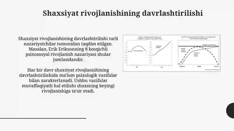 Shaxsiyat Rivojlanishi 3