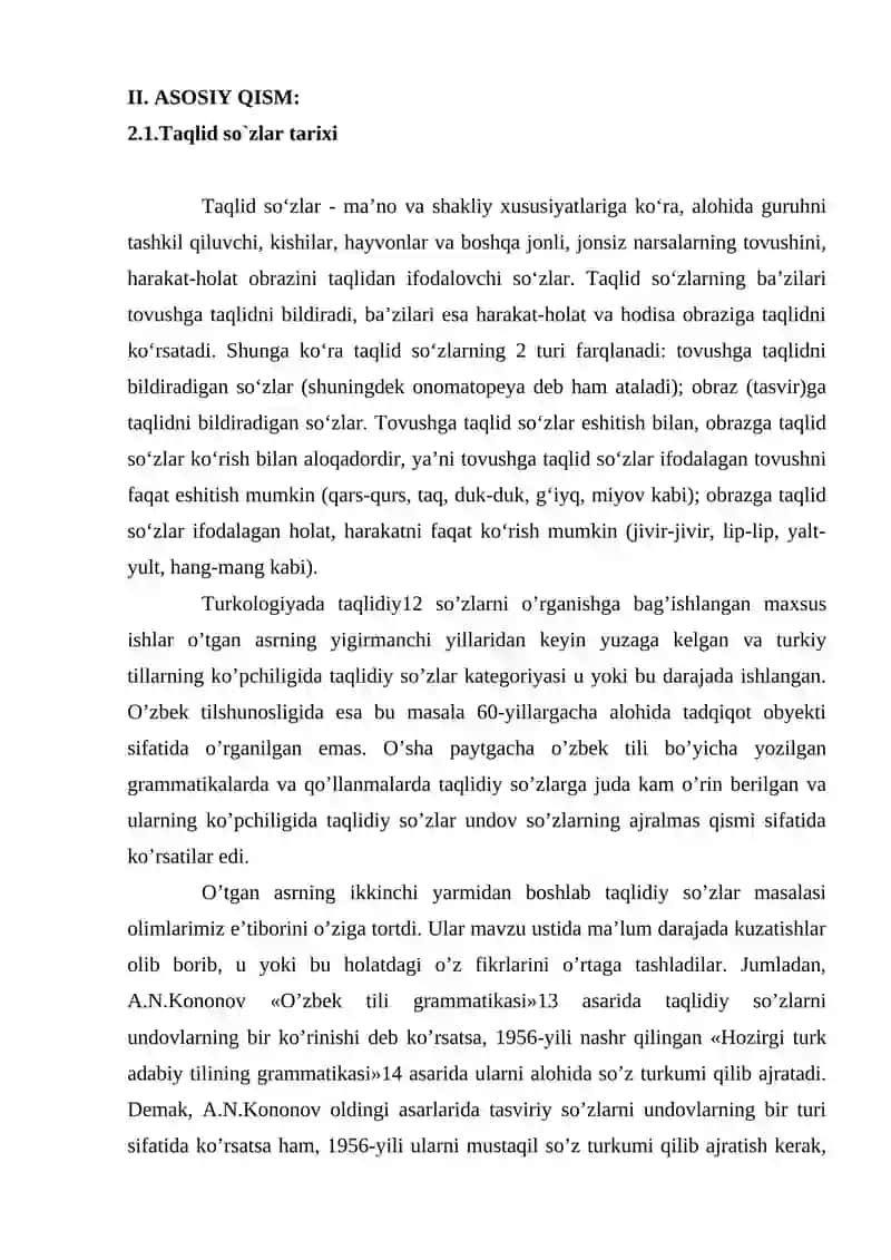 Taqlid so‘zlar tarixi 3
