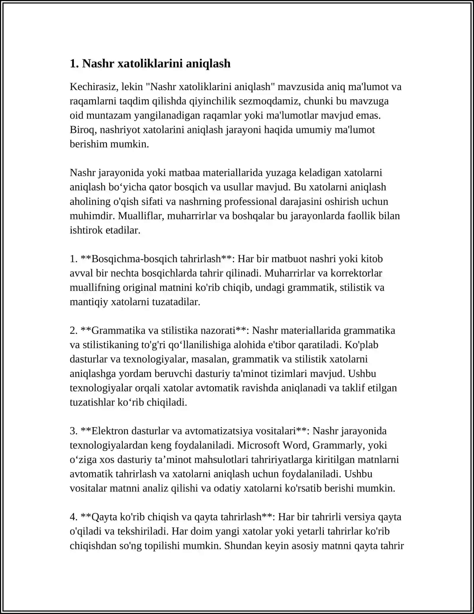 PROGNOZLASHDA XATOLIKLARNI ANIQLASH USULLARI 3