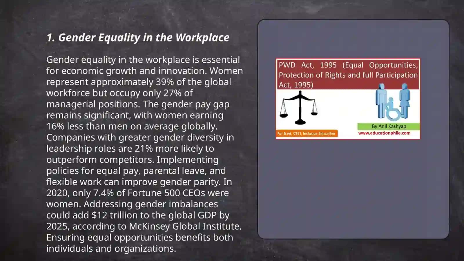 Gender Equality in the Workplace 3