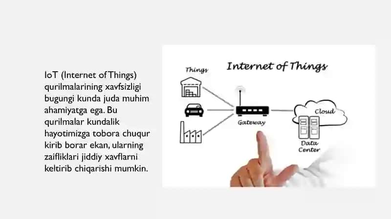 IoT (Internet of Things) qurilmalarining xavfsizligiga tahdidlar 3