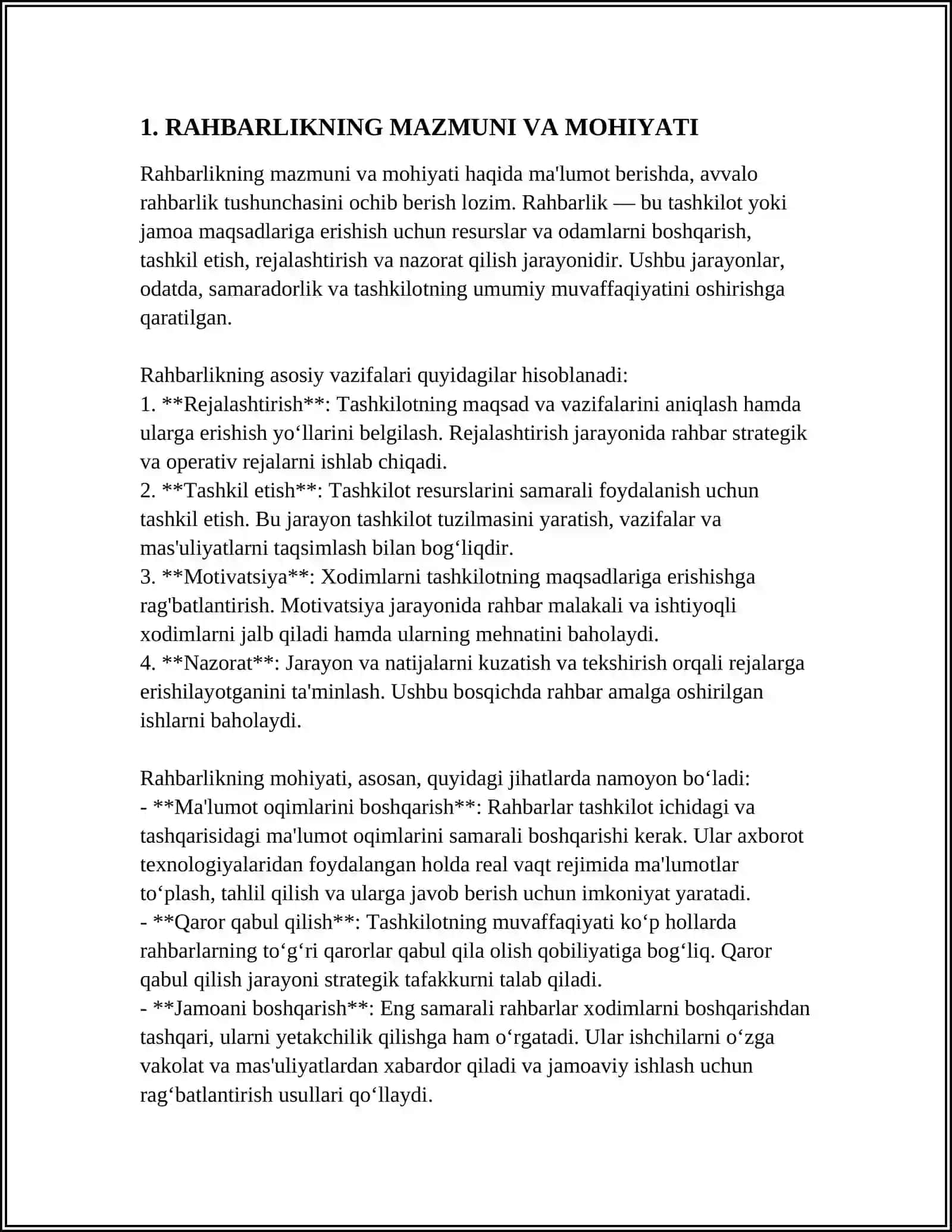 RAHBARLIK VA BOSHQARUV USLUBLARI 3