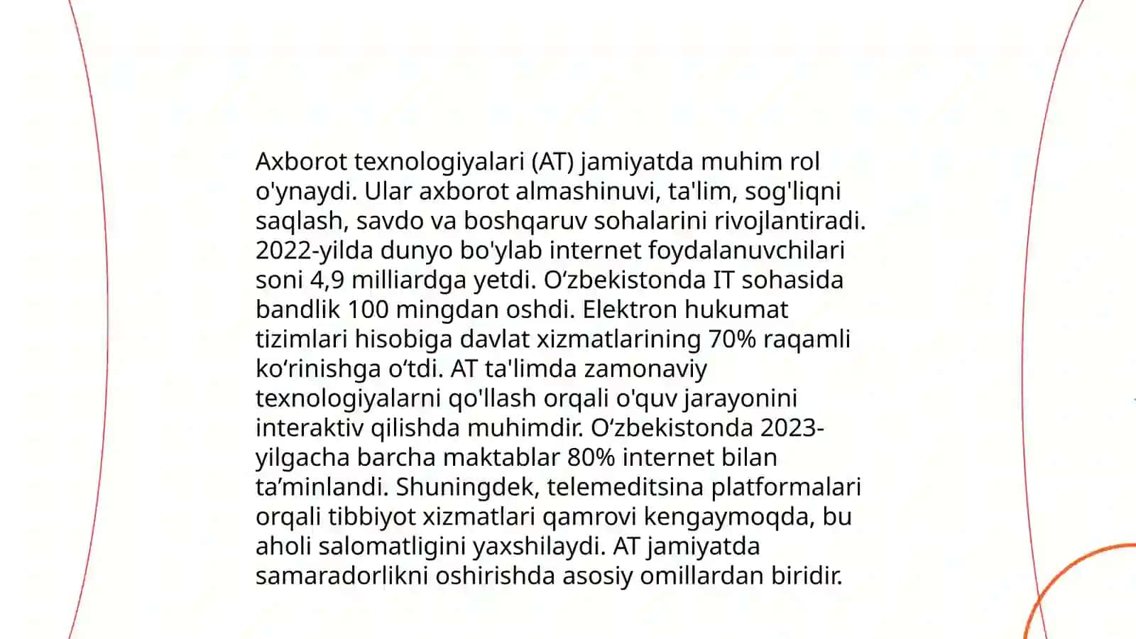 Axborot texnologiyalari (AT) 3