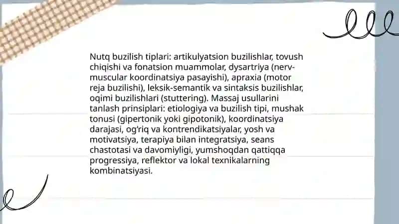 Massaj usullarini tanlash 3