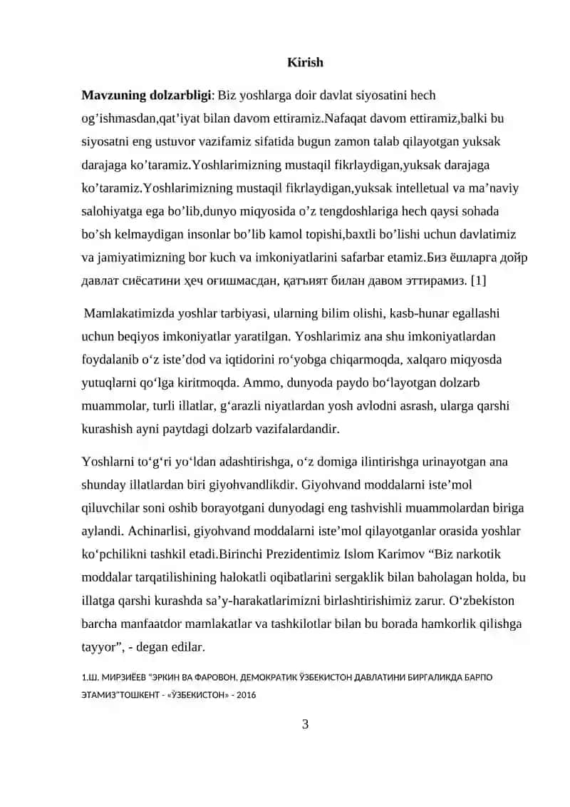 O’SMIRLAR GIYOHVANDLIGINING SABABLARI VA OQIBATLARI 3