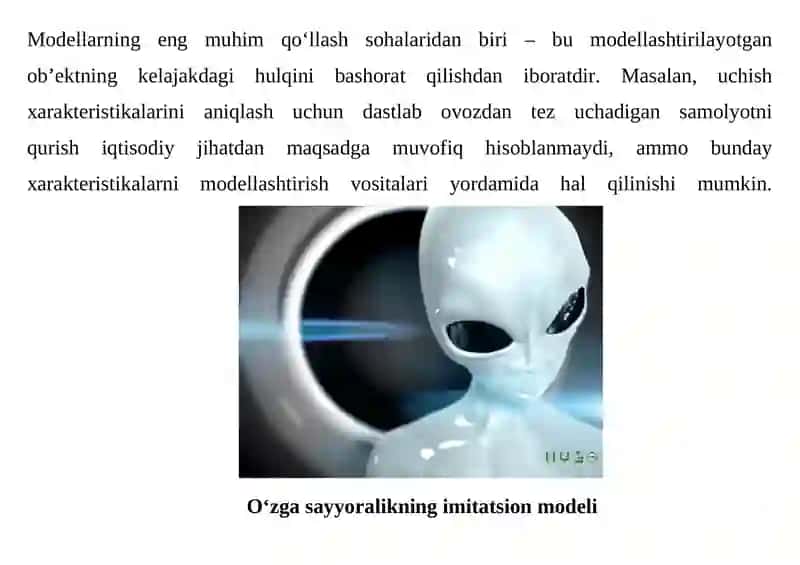 IMITATSION MODELLASHTIRISH 3