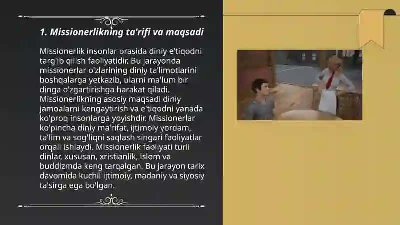Missionerlik va prozelitizmning siyosiy ijtimoiy xavfi 3