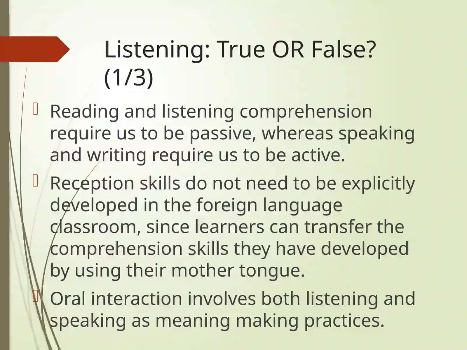 Dealing with Listening Skills 3