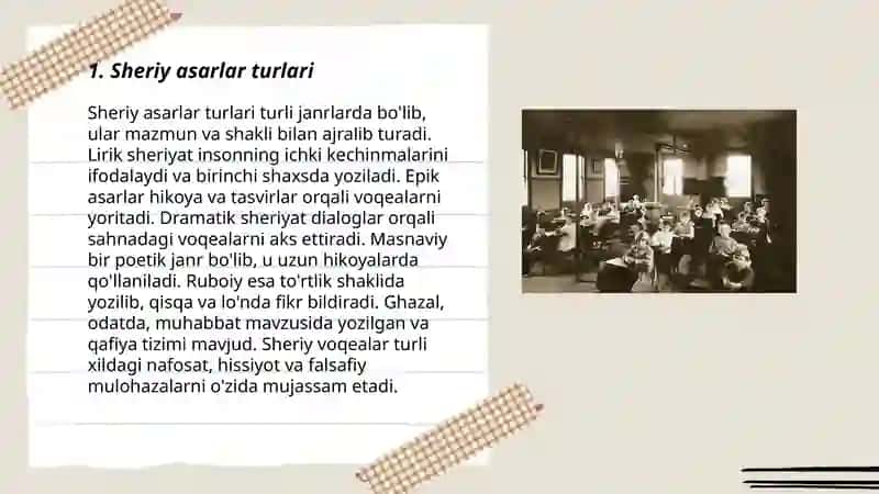 Sheriy asarlar 3
