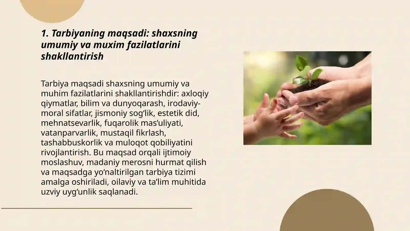 Tarbiyaning maqsad va vazifalari 3